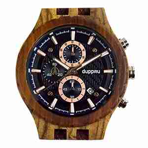 Co je to chronograf | Dřevěné hodinky Duppau